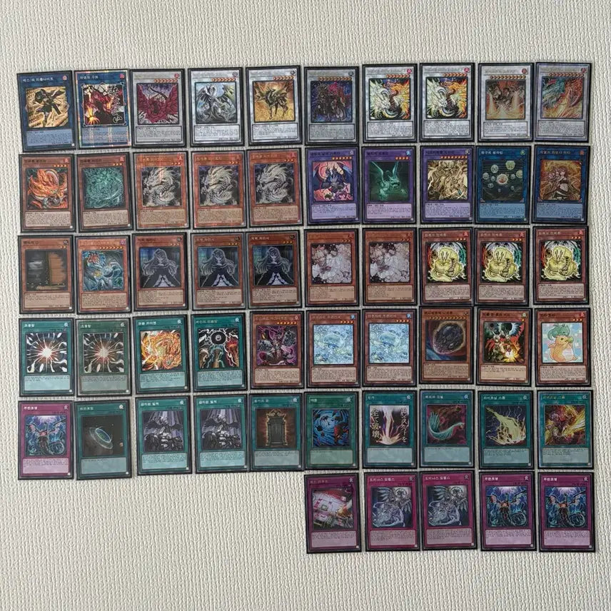 [BUNJANG] Yu-Gi-Oh! Tenyi Deck Full Set (Includes Deck Case & Protectors) / 유희왕 천배룡 완덱(덱케, 프텍포함)