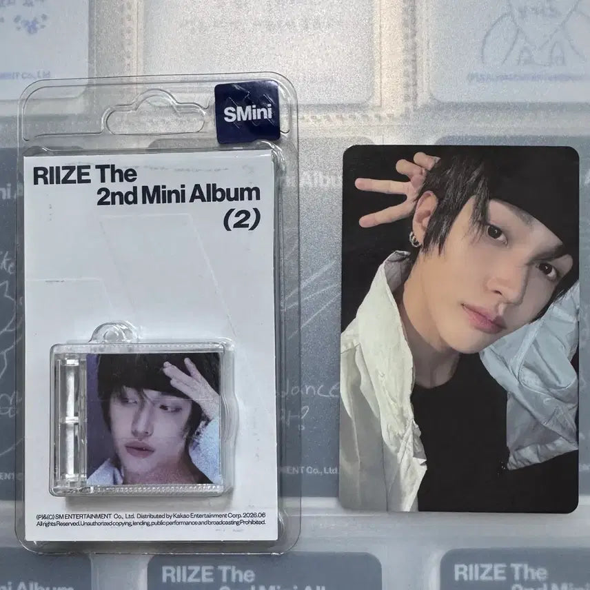 [BUNJANG] RIIZE 2nd Mini Album 'RIIZING' Smy:ni + Wonbin Photocard Set / 라이즈 2집 dyd 미니앨범 스미니 + 포카 원빈 풀세트