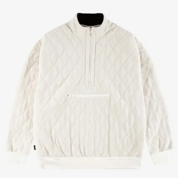 [BUNJANG] Magenta "Luna" Quilted High-Neck Jacket - Beige - Size L (New) / 마젠타 루나 퀄트 하이넥 L (새상품)