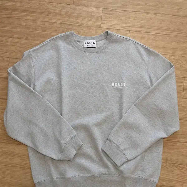 [BUNJANG] Solid Homme Sculpture Sweatshirt (Size 48) / (48)솔리드옴므 스컬프쳐 맨투맨