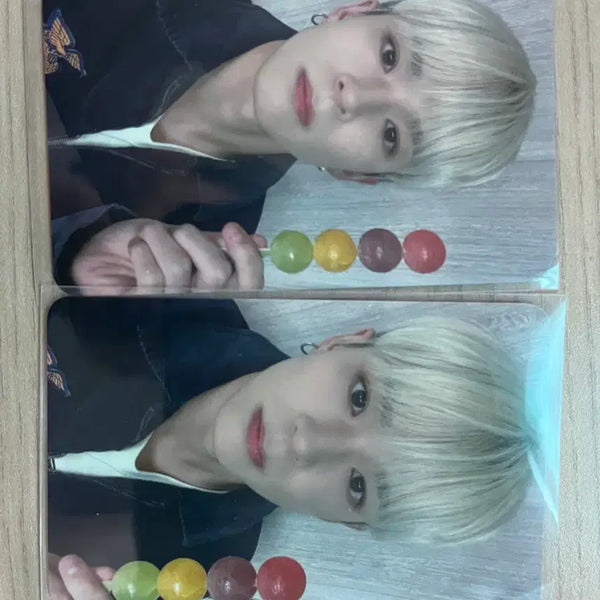 [BUNJANG] TREASURE Asahi Taiwan Fansign Lucky Draw Tanghulu Photocard / 트레저 아사히 대만 팬사인회 특전 탕후루포카