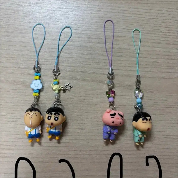 [BUNJANG] Crayon Shin-chan Couple/Friendship Keyring / 짱구 커플, 우정 키링 판매