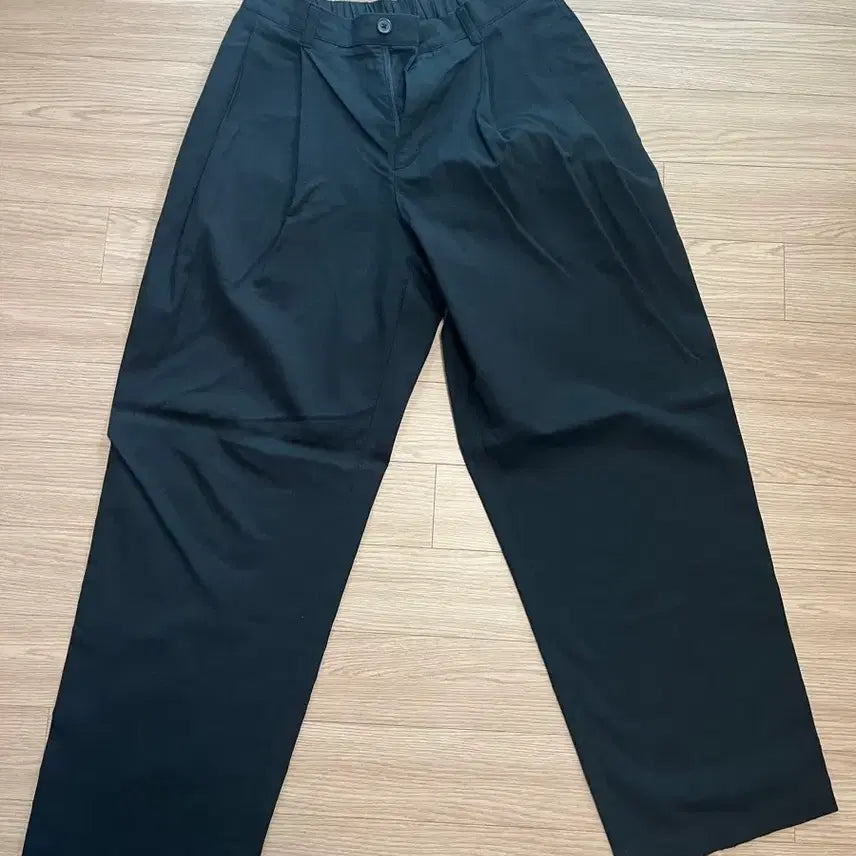 [BUNJANG] Bearded Kid Linen Silhouette Pants Black / (M)비얼디드키드 린넨 실루엣 팬츠 블랙
