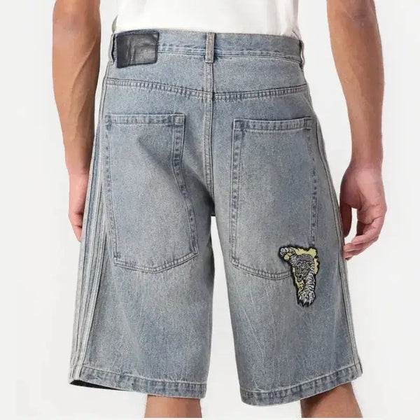 [BUNJANG] Adidas Adilenium 3 Denim Bermuda Shorts Size 28 / 아디다스 아딜레늄3 데님 반바지 버뮤다팬츠 28