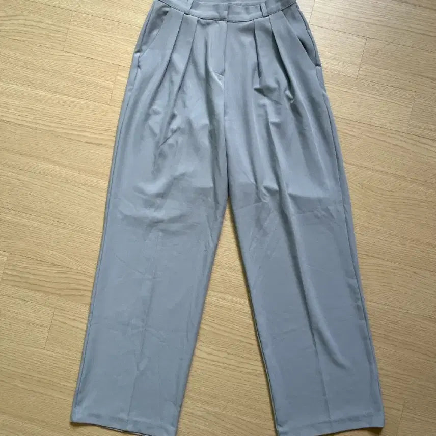 [BUNJANG] Light Blue Summer Slacks / 여름 슬랙스 소라색