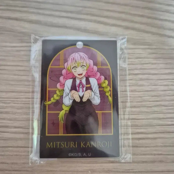 [BUNJANG] Demon Slayer Mitsuri Kanroji Moktail Bar Acrylic Charm / 귀멸의 칼날 목테일바 아크릴 챰 미츠리