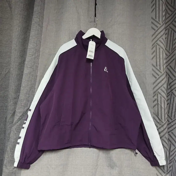 [BUNJANG] NERDY Woven Windbreaker Purple / 널디 우븐 바람막이