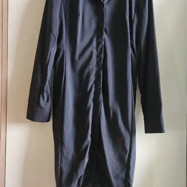 [BUNJANG] MICHAA Black Shirt Long Dress / 미샤세미셔츠롱원피스