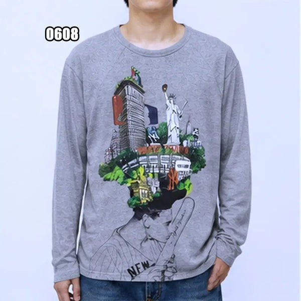 [BUNJANG] MLB New York Landmark Graphic Sweatshirt / L MLB 뉴욕 랜드마크 그래픽 맨투맨