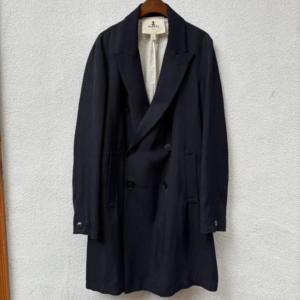 [BUNJANG] Barena Navy Wool Coat / Barena 네이비 코트