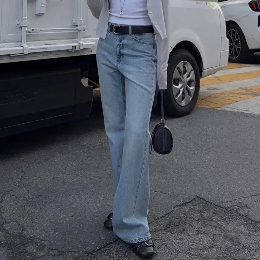 [BUNJANG] SISI B Signature Bootcut Denim Pants (S) / 새상품) 시시브 시그니처 부츠컷 데님 팬츠 S