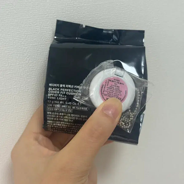 [BUNJANG] VIDIVICI Black Perfection Cover Fit Cushion Refill + Cream Blusher Mini Keyring Set / 비디비치 블랙 퍼펙션 커버 핏 쿠션 리필+ 크림블러셔 미니 키링 일괄