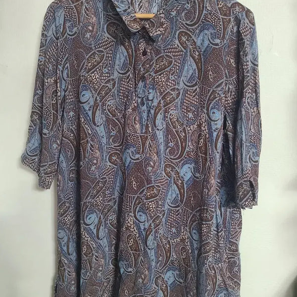 [BUNJANG] Punggi In-gyeon 88 Linen Blend Top / 풍기인견 88