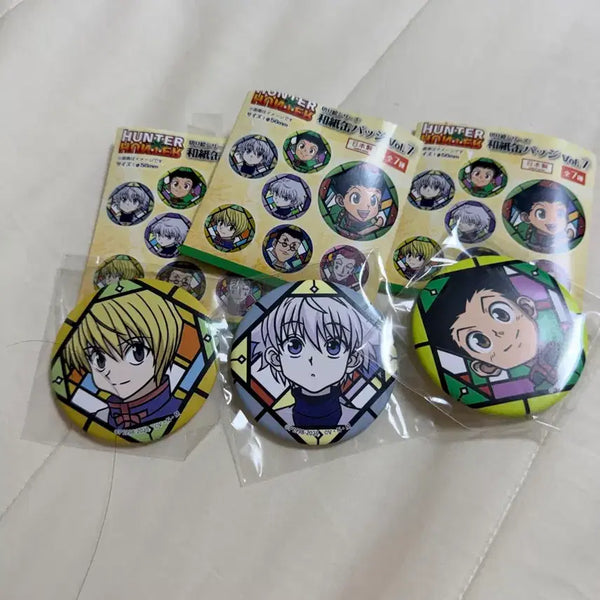 [BUNJANG] Hunter x Hunter Jump Shop Can Badge Bundle Set / 헌터x헌터 캔뱃지 점프샵 일괄