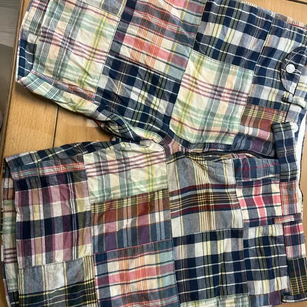 [BUNJANG] Polo Ralph Lauren Patchwork Shorts 32 / 폴로 / 패치워크반바지 / 32