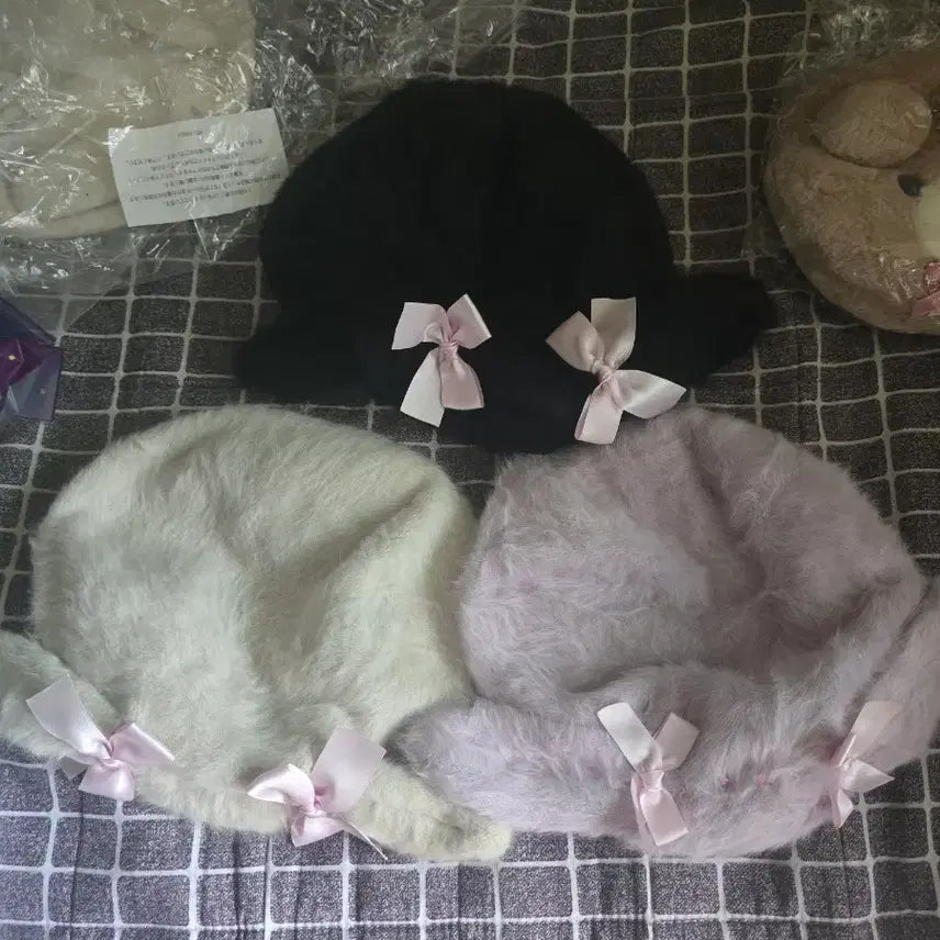 [BUNJANG] NilPerch Angora Lop Ear Rabbit Beret / 나일퍼치 NilPerch 앙고라 롭이어 토끼 베레모 페어리계 지뢰계