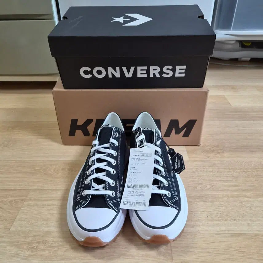 [BUNJANG] Converse Run Star Hike Low Black 275 / (완전새상품/풀박스) 컨버스 런스타 하이크 로우 블랙 275