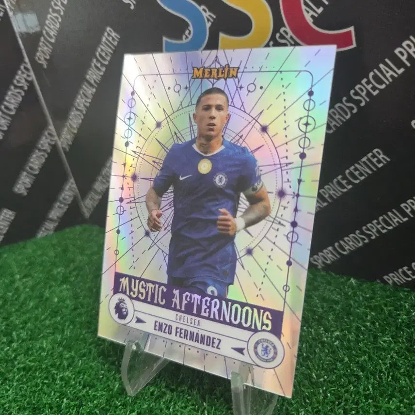 [BUNJANG] 2026 Topps Merlin Enzo Fernández Chelsea Insert Soccer Card / 26탑스 멀린 첼시 엔조 페르난데스 인서트 축구카드!!