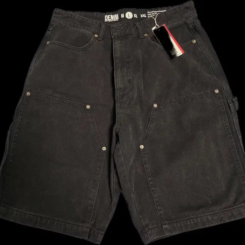 [BUNJANG] Extra Ordinary Pigment Washing Denim Shorts (L) / L)엑스트라 오디너리 피그먼트 워싱 데님쇼츠