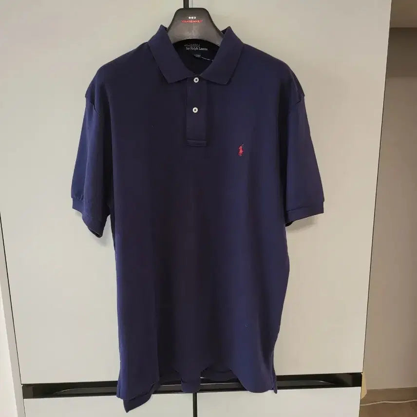 [BUNJANG] Polo Ralph Lauren Short Sleeve Collared Polo Shirt Dark Navy L / 새상품급 폴로 랄프로렌 반팔 카라 티셔츠 pk 셔츠 다크네이비 L