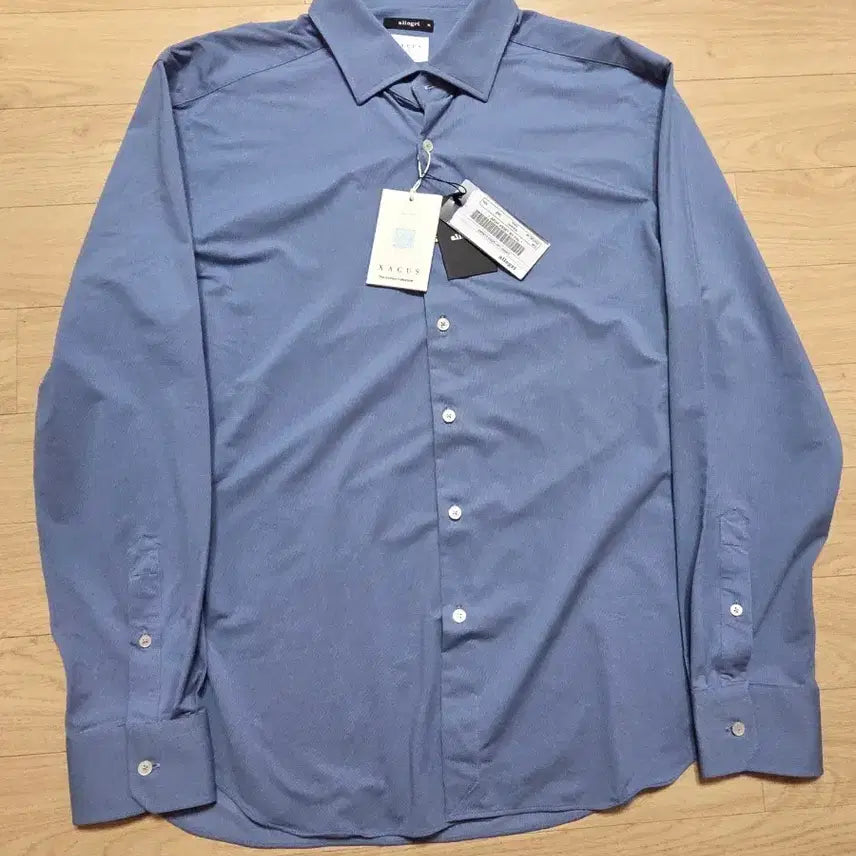 [BUNJANG] Allegri Xacus Active Shirt XL (105) Dusty Blue / 알레그리 Xacus 액티브 셔츠 XL 105 정가 39만원  더스티블루