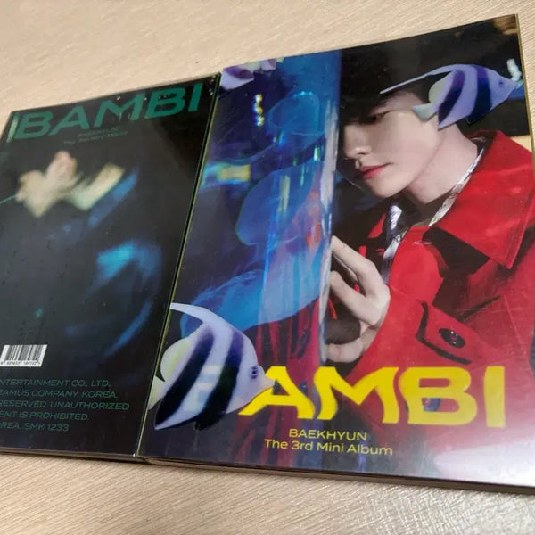 [BUNJANG] Baekhyun 3rd Album 'Bambi' with Photocard / 백현 3집 앨범 판매 (포카포함)
