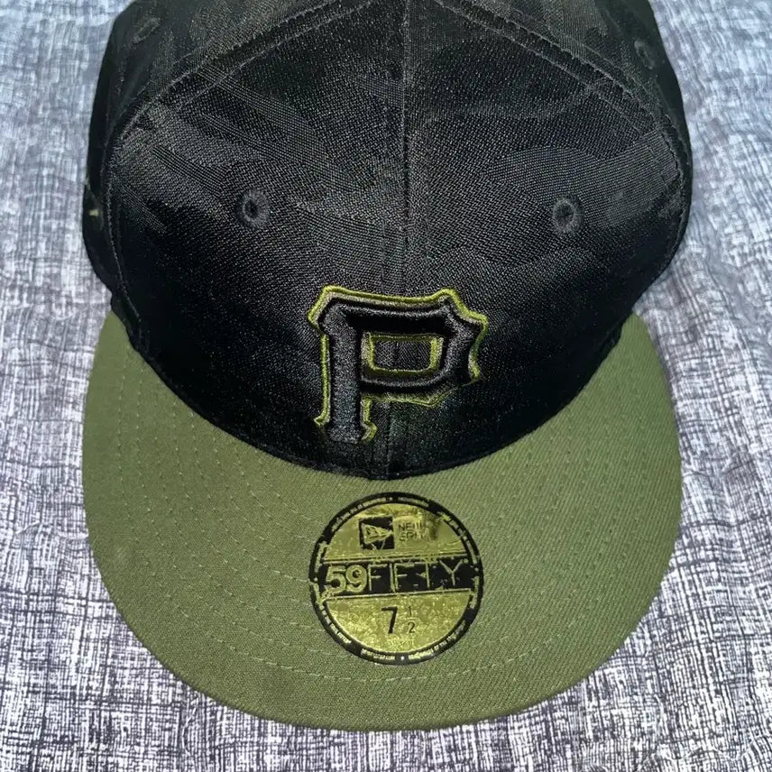 [BUNJANG] New Era Pittsburgh Pirates Flat Brim Cap / 뉴에라 피츠버그 일자챙