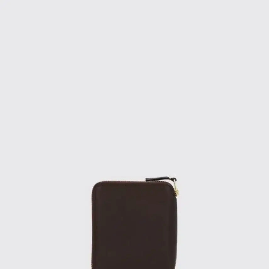 [BUNJANG] Comme des Garçons Classic Bifold Wallet Brown / 꼼데가르송 클래식 지갑 지퍼 브라운