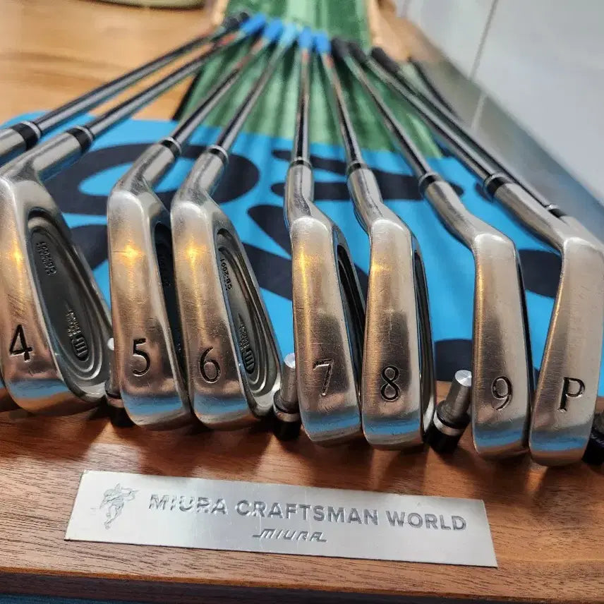 [BUNJANG] Miura CB-2001 3-9, PW, AW 9-Iron Set / (정품)미우라 CB-2001 3~9.Pw.Aw 9아이언