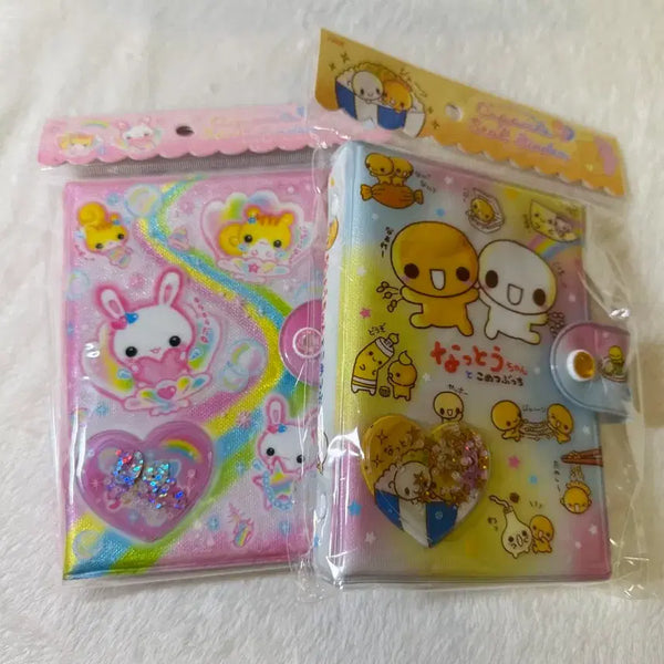 [BUNJANG] Heisei Rabi-chan Natto-chan Sticker Seal Binder Bundle Set Unsealed / 일괄) 헤이세이 라비짱 낫토짱 스티커 씰 바인더 미개봉 미사용