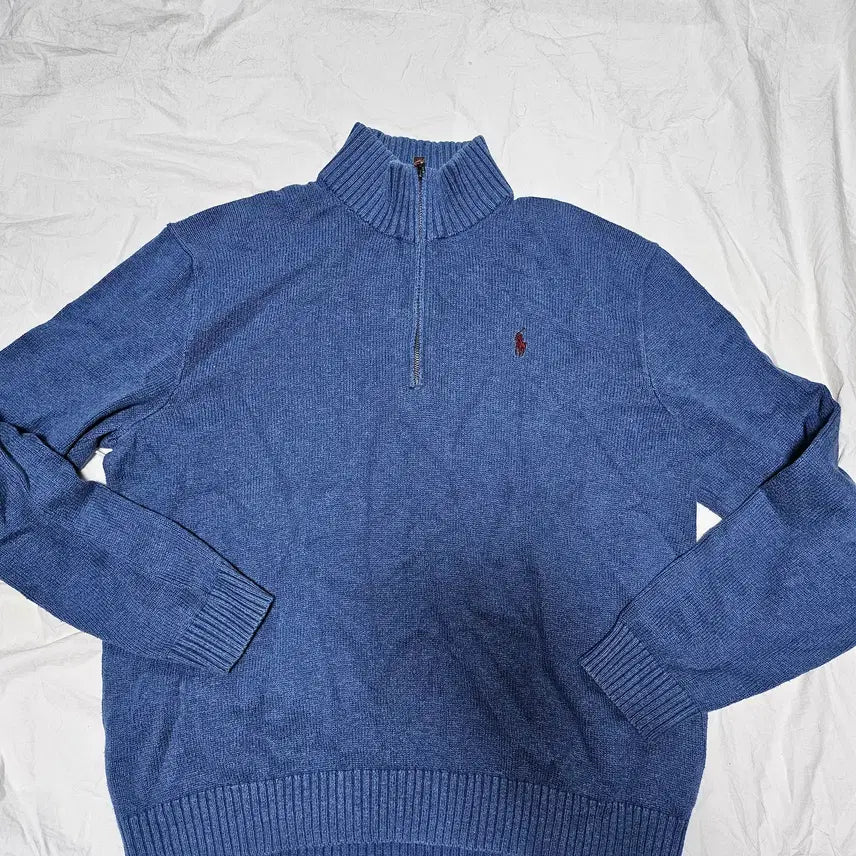 [BUNJANG] Polo Ralph Lauren Half-Zip Knit Sweater XL / 폴로랄프로렌 반집업 풀집 풀집업 니트 스웨터 XL