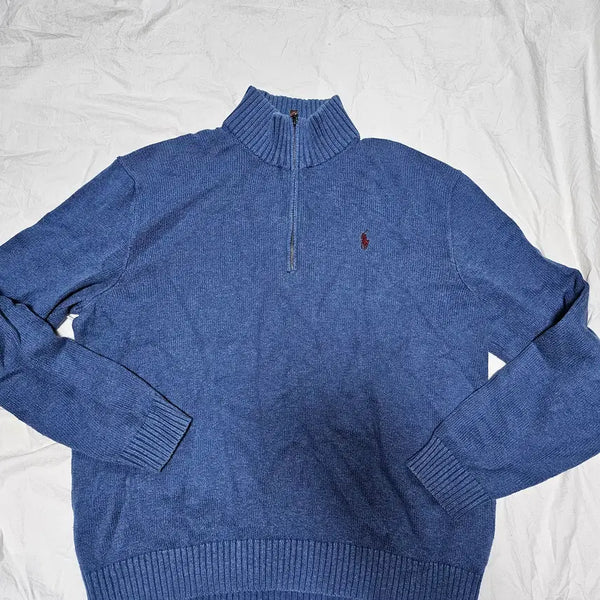 [BUNJANG] Polo Ralph Lauren Half-Zip Knit Sweater XL / 폴로랄프로렌 반집업 풀집 풀집업 니트 스웨터 XL