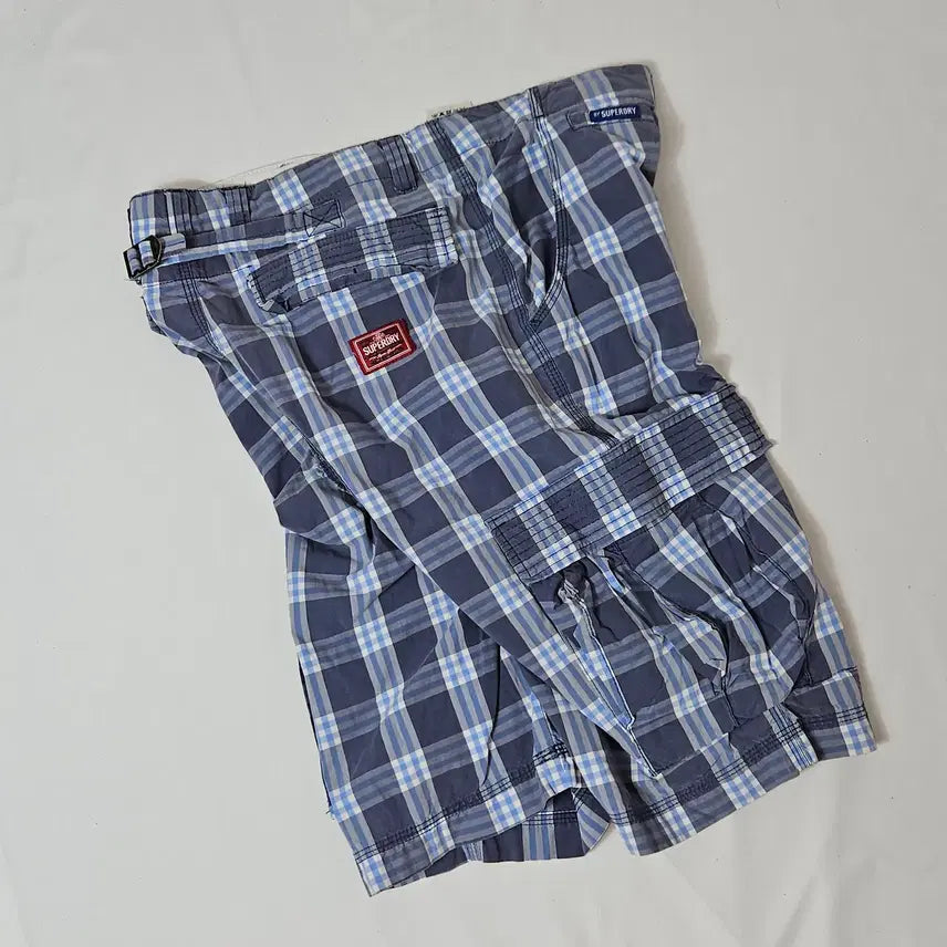 [BUNJANG] Superdry Belted Cargo Shorts Bermuda 32 / 슈퍼드라이 벨티드 카고쇼츠 버뮤다 반바지 숏팬츠 일본 32