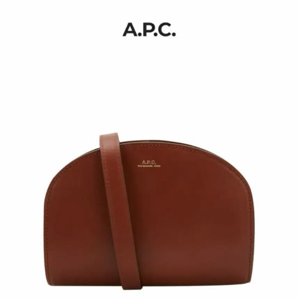 [BUNJANG] A.P.C. Half Moon Mini Bag Brown / 아페쎄 하프문 미니백 브라운
