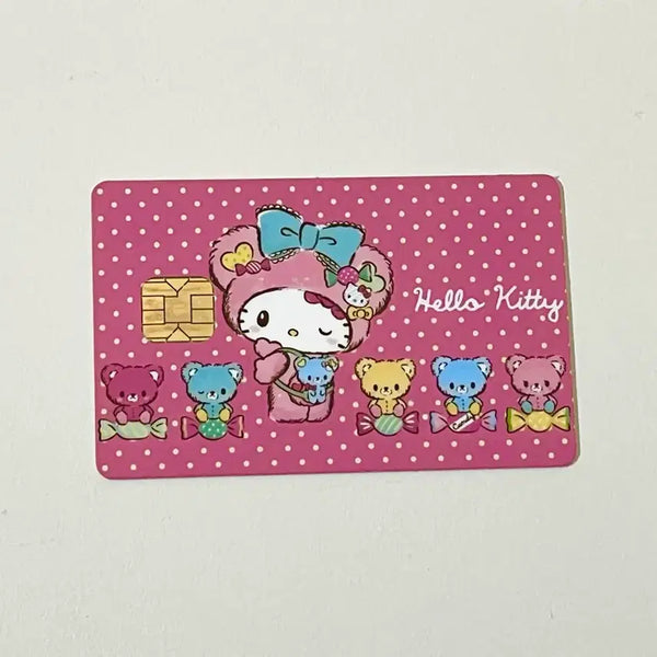 [BUNJANG] Hello Kitty Card Sticker Deco (Small Chip) Kuromi My Melody Sanrio Gacha / 헬로 키티 카드 스티커 꾸미기 (스몰칩) 쿠로미 마멜 산리오가챠