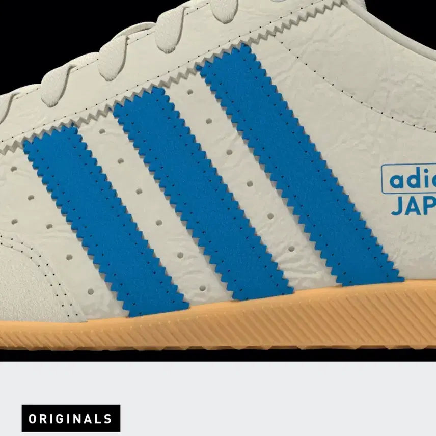 [BUNJANG] Adidas Japan H01854 White Blue Shoes 280 / 아디다스 재팬 슈즈 화이트 블루 280