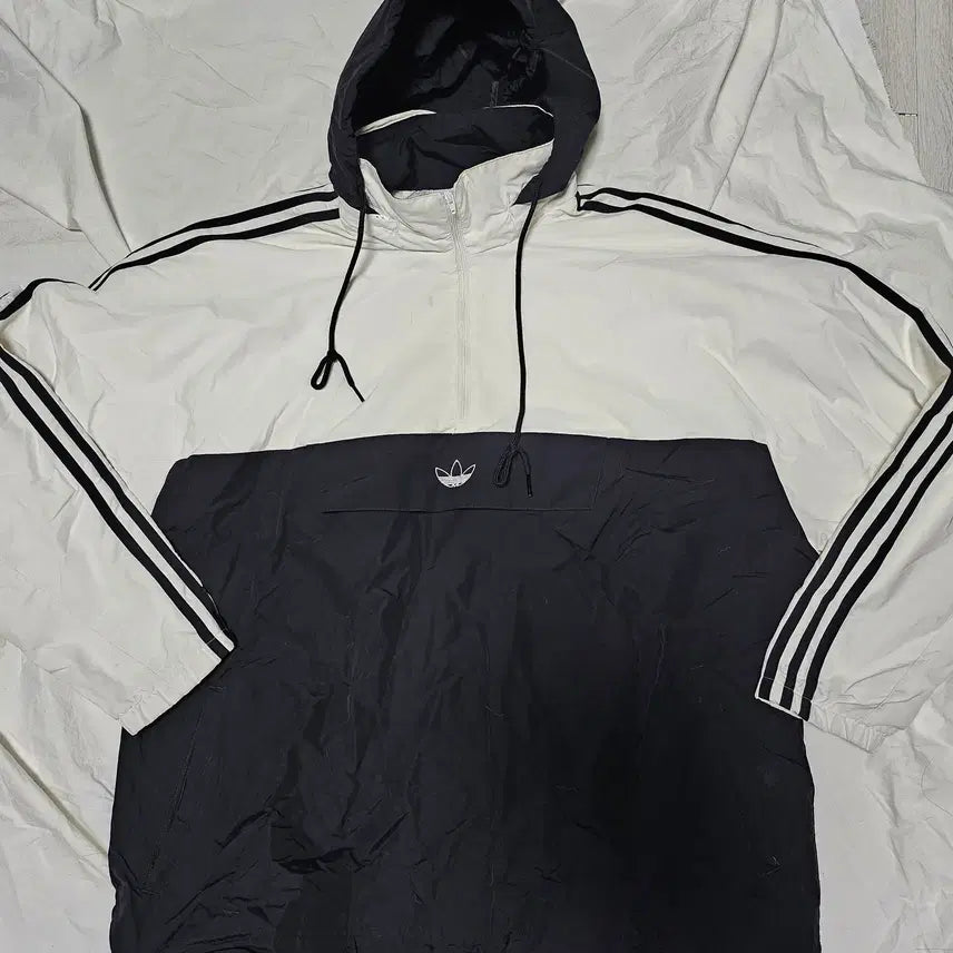 [BUNJANG] Adidas Firebird Anorak Full Zip Windbreaker XXL / 아디다스 파이어버드 아노락 풀집 바람막이 XXL