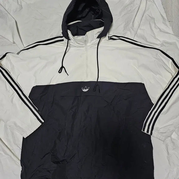 [BUNJANG] Adidas Firebird Anorak Full Zip Windbreaker XXL / 아디다스 파이어버드 아노락 풀집 바람막이 XXL