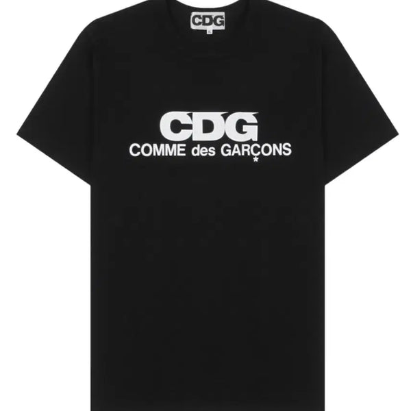 [BUNJANG] Comme des Garçons CDG Black T-Shirt / CDG 꼼데가르송 반팔티 블랙