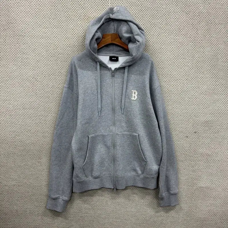 [BUNJANG] MLB Boston Red Sox Full Zip Hoodie L / MLB 보스턴 후드집업 L D00576