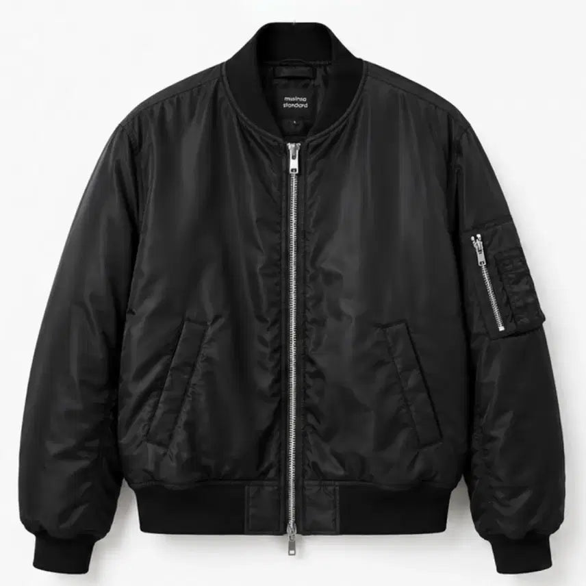 [BUNJANG] Musinsa Standard Oversized MA-1 Bomber Jacket / 무신사 스탠다드 오버사이즈 MA-1 보머 재킷 M