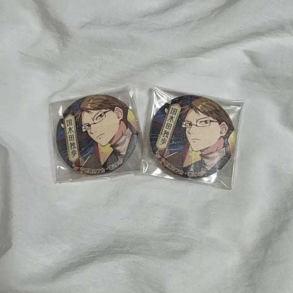 [BUNJANG] Bungo Stray Dogs Kunikida Enamel Pin Set / 문스독 문호스트레이독스 쿠니키다 캔뱃지 판매합니다