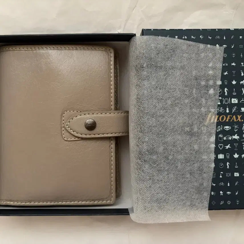 [BUNJANG] Filofax Malden A7 Stone 6-Ring Diary / 파일로팩스 a7 몰든 스톤 6공다이어리