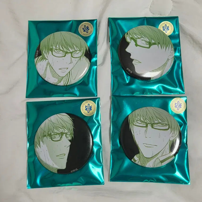 [BUNJANG] Kuroko's Basketball Midorima Original Can Badge Set / 쿠로코의 농구 쿠농 쿠로바스 미도리마 원작 캔뱃지 판매합니다
