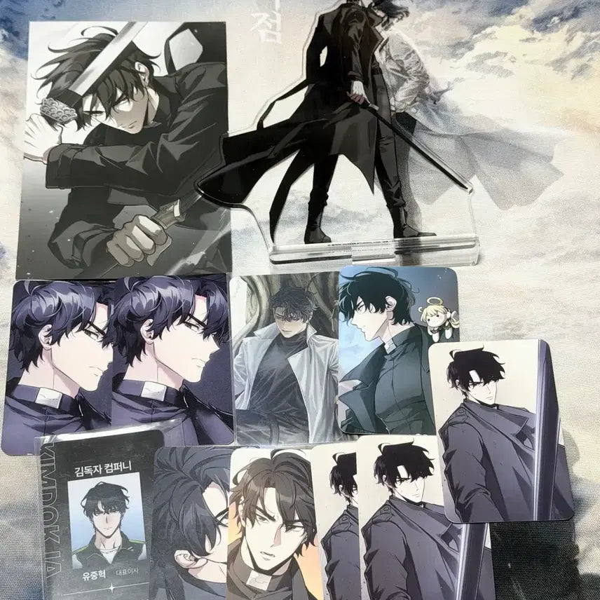 [BUNJANG] Omniscient Reader's Viewpoint Yoo Joonghyuk Merchandise Bundle / 전지적 독자 시점 전독시 유중혁 지류 아크릴 굿즈 일괄 판매