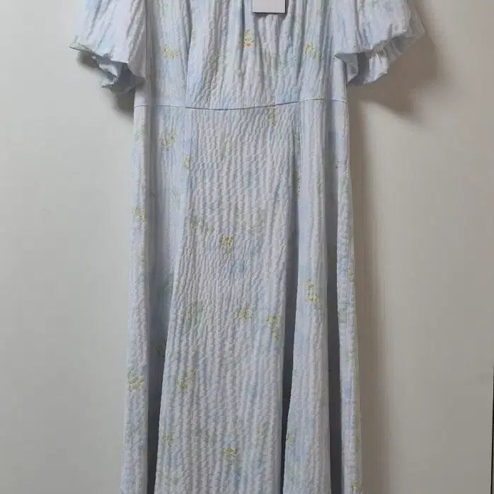 [BUNJANG] Roem Square Neck Jjimjimi Fabric Midi Dress / 새상품 M 로엠 원파스