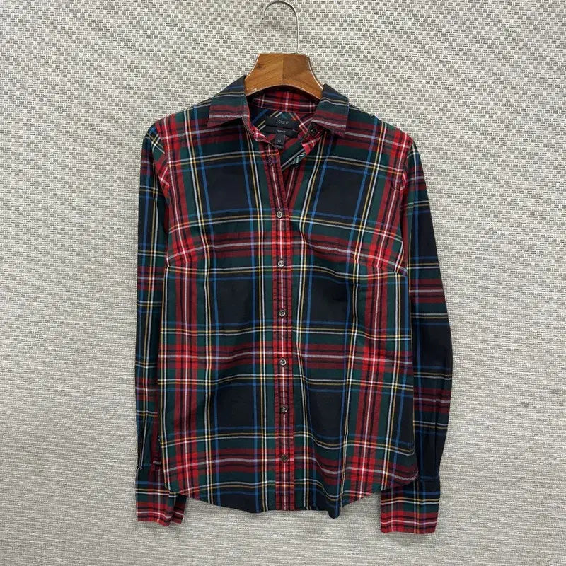 [BUNJANG] J.Crew Plaid Check Shirt Size 85 / 제이크루 체크 셔츠 85 D00580