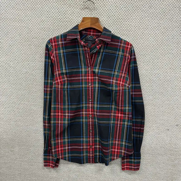 [BUNJANG] J.Crew Plaid Check Shirt Size 85 / 제이크루 체크 셔츠 85 D00580