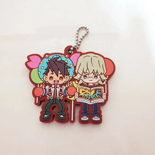 [BUNJANG] Tiger & Bunny Rubber Keychain / 반택 운포) 타이거 앤 버니 러버 타이바니 키링