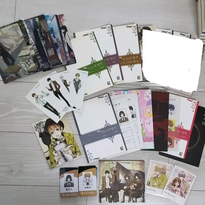[BUNJANG] Laws of Attraction Novel Limited Edition Bundle Set / 인소의 법칙 소설 단행본 한정판 일괄 판매합니다!